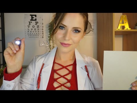 ASMR Full Cranial Nerve Exam 🧠 | Whispered Medical Roleplay for Sleep & Tingles