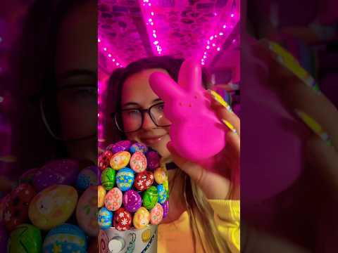 Pink peeps 🐰 #asmr #relax #satisfying #asmrsounds #mouthsounds #diy #art #tapping #relaxing #sleep
