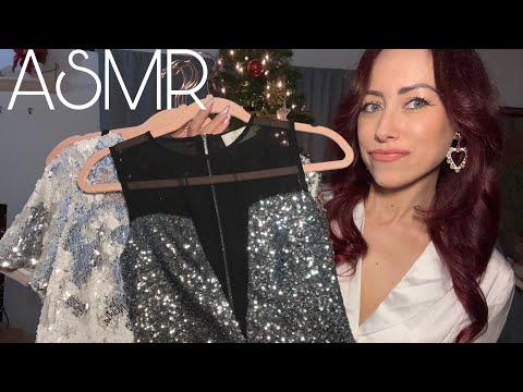 ASMR NYE Outfit Styling Roleplay. Soft Spoken