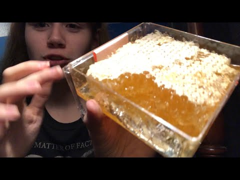 ASMR Trying Honeycomb FINALLY 😂