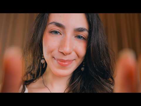 ASMR Gentle Face Attention & Head Massage ♥️ Personal Attention