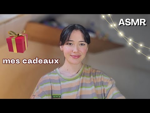 ASMR 🎁mes cadeaux d'anniversaire (multidéclencheur)