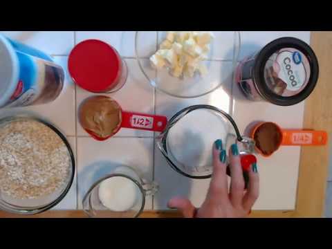 ASMR | Making No-Bake Cookies