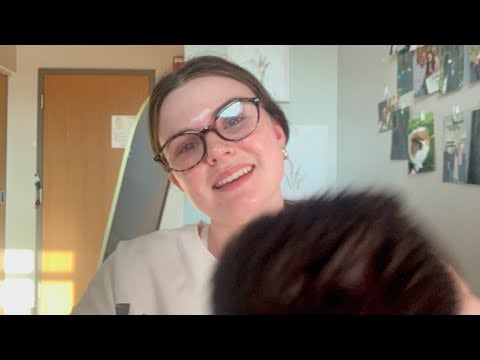 ASMR doing your makeup for a wedding roleplay!! 