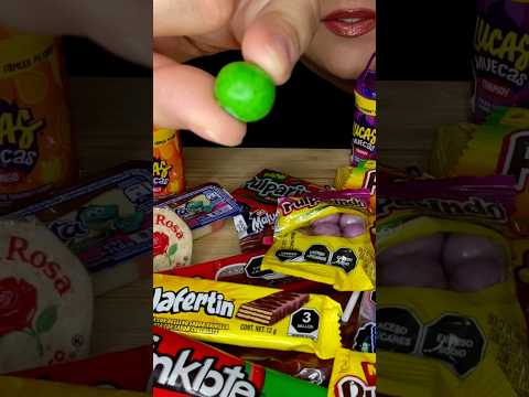 Trying Every Kind Of Mexican Candy #asmr #candy #food #mukbang