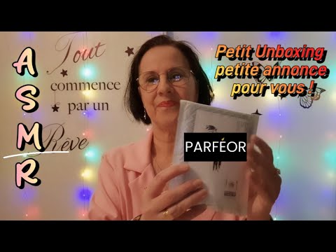  Unboxing avec la marque "Parféor" et petite annonce pour vous 💬 Renseignements en description !