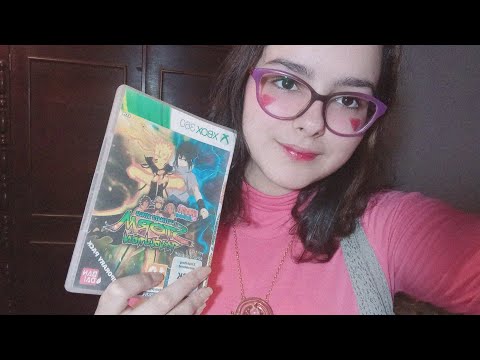 ASMR COM O MIC DO FONE - VENDEDORA DE JOGOS 🎮