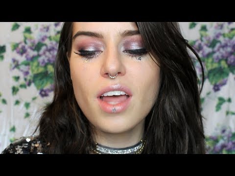 ASMR Silver Star Festival Makeup Tutorial- Grapes Leaf