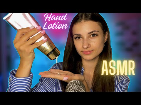 ASMR🎙️👄LOTION HANDS SOUNDS🧴😴with mouth sounds👅💤