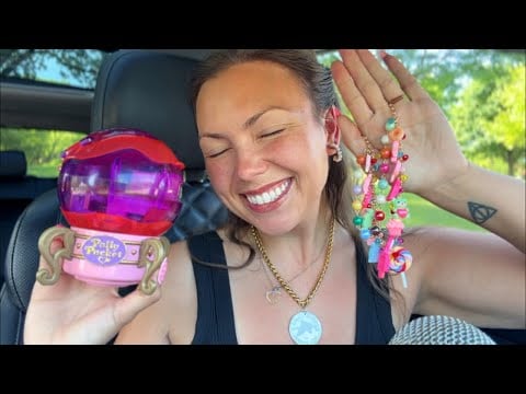 asmr/ birthday presents HAUL 💜💖🔮🎀