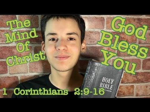 BIBLE READING: “The Mind Of Christ” 1 Corinthians 2:9-16 With Malachi 