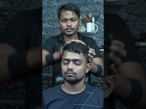 ASMR Bliss: Wooden Tool Head Massage for Deep Relaxation #shorts