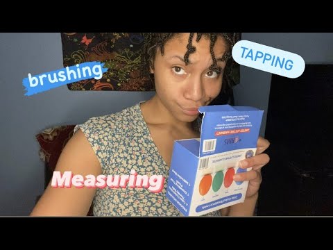 ASMR - Tapping, Measuring, Brushing (Nellie)