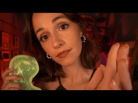 ASMR for Headache and Pain Relief | low red light, soft sounds