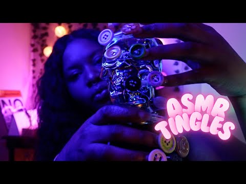 ASMR | GLASS Tapping & Scratching with XXL nails! 💅🏽  Halloween ASMR