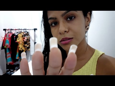 ASMR TAPPING UNHAS NA CÂMERA