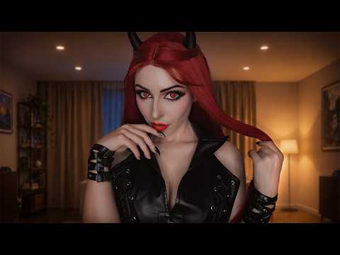 ASMR | Your New Neighbor Is a Demon... and She Likes You