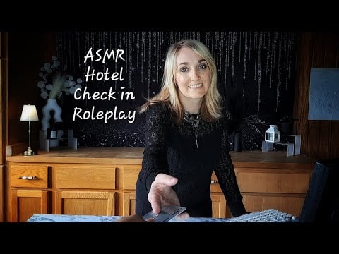 ASMR | Hotel Check in Roleplay | Realistic asmr 