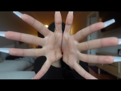 ASMR ⚡️Fast to Slow Hand Movements + Tingly Mouth Sounds