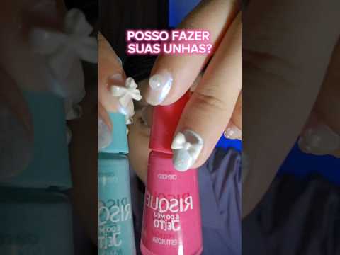 ASMR: Posso fazer suas unhas? 💅🏻💞 #asmr #arrepios #satisfying #asmrsounds #asmrbrasil