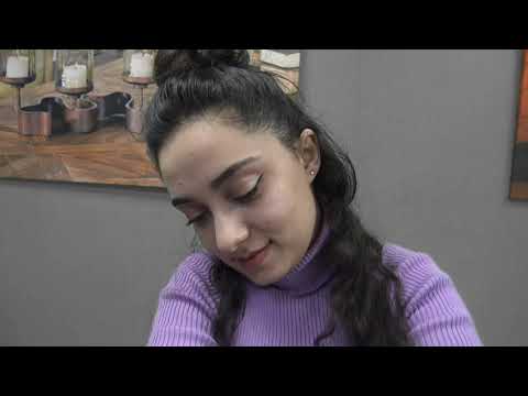 ASMR female chair massage & BACK CRACK & back,neck,elbow,arm,palm,sleep massage & asmr bayan masajı