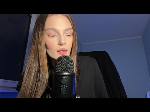 ASMR inaudible whisper (mouth sounds)
