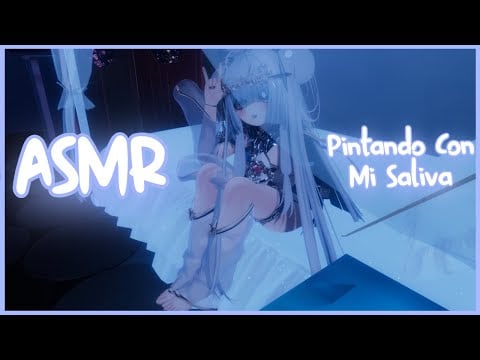 ASMR︱Pintando con mi saliva