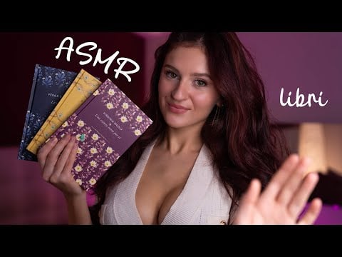 ASMR: TI MOSTRO I LIBRI CHE STO LEGGENDO 📚 Fedor Dostoeskyij, Virginia Woolf e F. Scott Fitzgerald 📕
