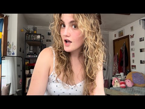 skincare GRWM haul but my BESTIE called me & we had to spill TEA about tana + trisha (PART 1 asmr)