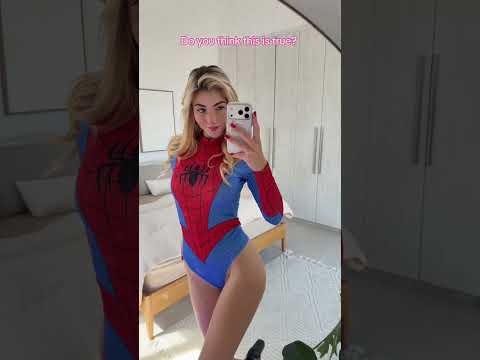 do you think it's true? 🤔 #blonde #spidergirl