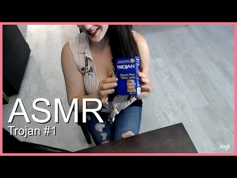 ASMR Tapping Tingles Trojan Condoms #1
