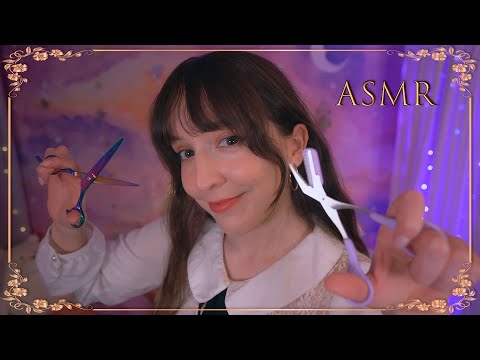 ⭐ASMR Peluquería de MEDIANOCHE 🌃 [Sub] Corte, Estilo, Peinado y Maquillaje (ASMR 1 HORA)