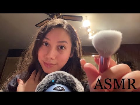 ASMR BRUSHING YOUR FACE