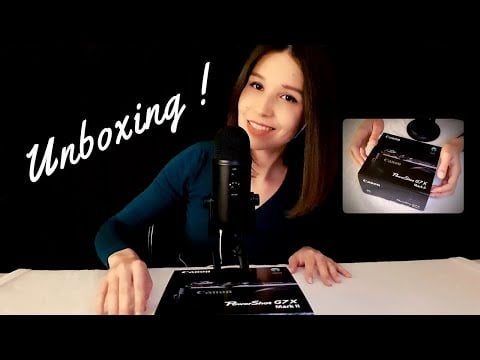 ASMR FRANCAIS 📷 UNBOXING 📸 Nouvel Appareil photo+Bonnettes (Plastic & Paper Sounds, Scratching…)