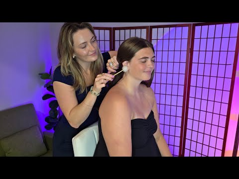 ASMR Relaxing Massage With Hair play, Soft Touch & Calm Sleep Triggers