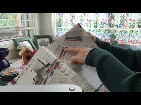ASMR : catalog shopping for art supplies, soft spoken
