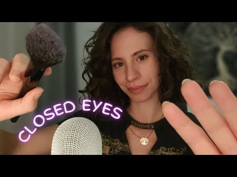 ASMR For CLOSED EYES 😴 Follow My Instructions With Your Eyes Closed