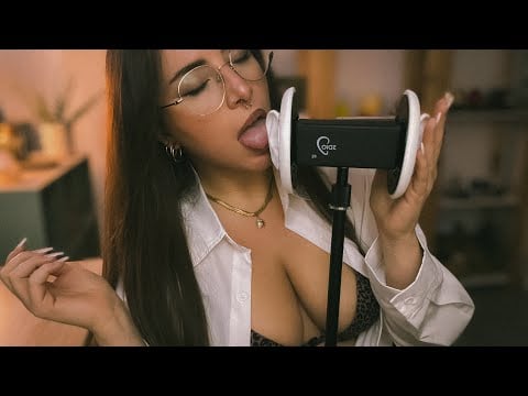 ASMR Ear to Ear Cleaning with Gloves🩶🤤