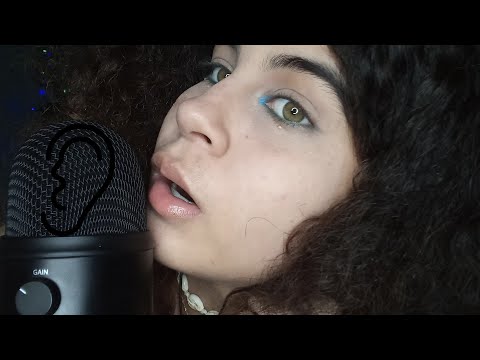 ASMR COMENDO A SUA ORELHA