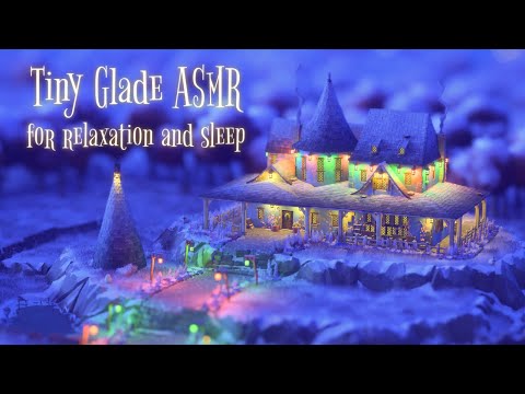 Tingly Tiny Glade ASMR That Will Put You To Sleep 🎄 Christmas House Build 🌟 Ear to Ear Whispers