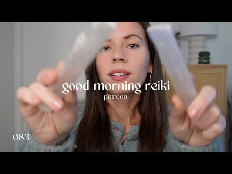 morning ASMR REIKI to have the best day 🪽 (energy healing, crystals & guided visualisation)