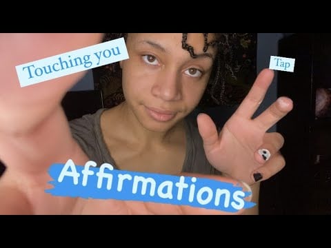 ASMR - Face Trace & Taps with WOA (Gabrielle)
