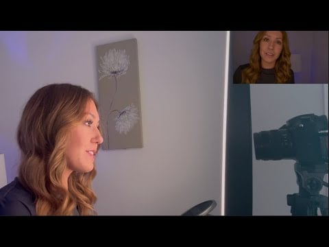 ASMR Behind The Scenes - watch me do your makeup rp