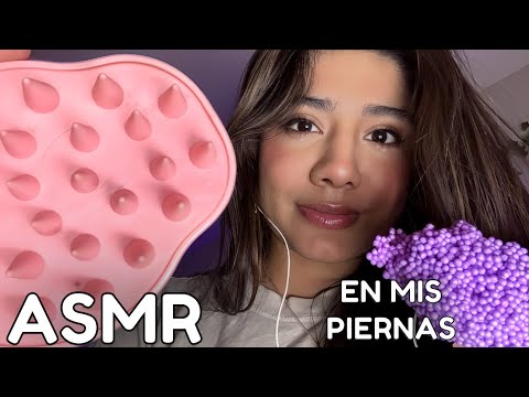 ASMR EN MI REGAZO ❤️/ ATENCIÓN PERSONAL para DORMIR BOMBA / B3S0S ACOSTADO EN MI PIERNA