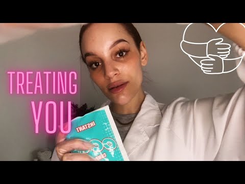 ASMR | DOCTOR ROLE PLAY | YOU HAVE AN INJURY