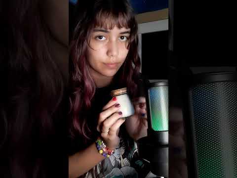 asmr- tapping com vela!  #asmr #visualtingle #relax #tingles #triggersforsleep