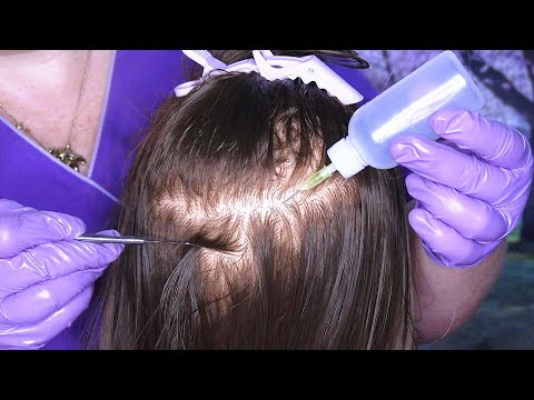 ASMR Scalp Check with Bad Results (Lice Check, Scalp Treatment, Scalp Massage) Medical Roleplay