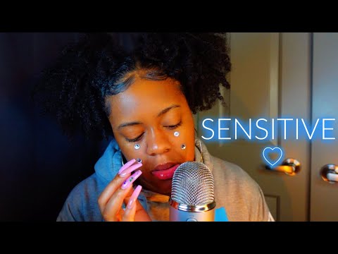 ASMR - MOUTH SOUNDS AT 100% SENSITIVITY + VARIOUS TRIGGERS ♡🤤 (TINGLY!!)