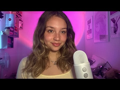 ASMR | Whisper Ramble! 🧸🤍 (lots of clicky and close up whispers)