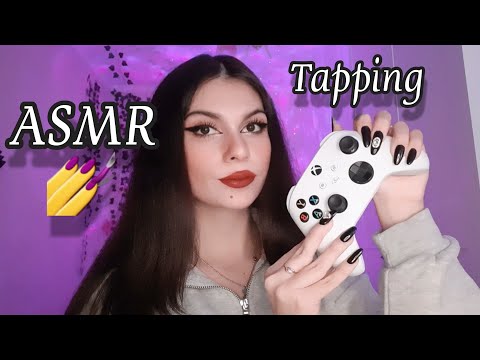 💅 ASMR tapping con UÑAS LARGAS | asmr tapping español